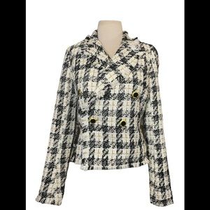 House Of Harlow 1960 Women’s Plaid Blazer.Size M